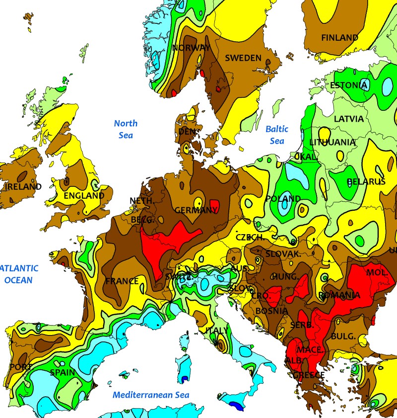 precipitations octobre 2018
