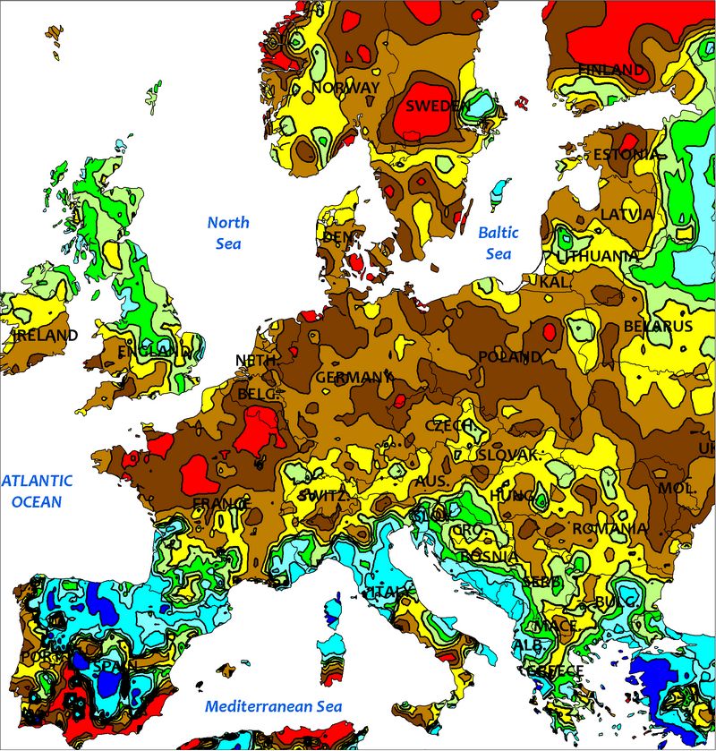precipitations juillet 2019